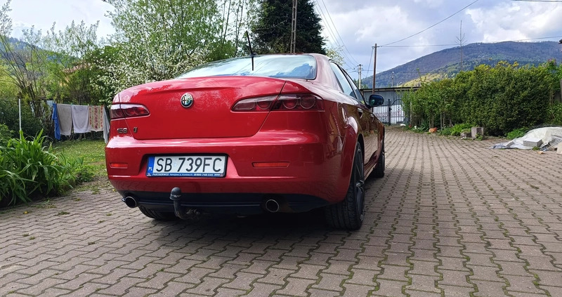 Alfa Romeo 159 cena 21999 przebieg: 400000, rok produkcji 2011 z Biała małe 407